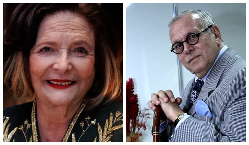 Heloisa Teixeira era imortal desde o ano passado, enquanto Marcos Vilaça era da ABL desde 1985