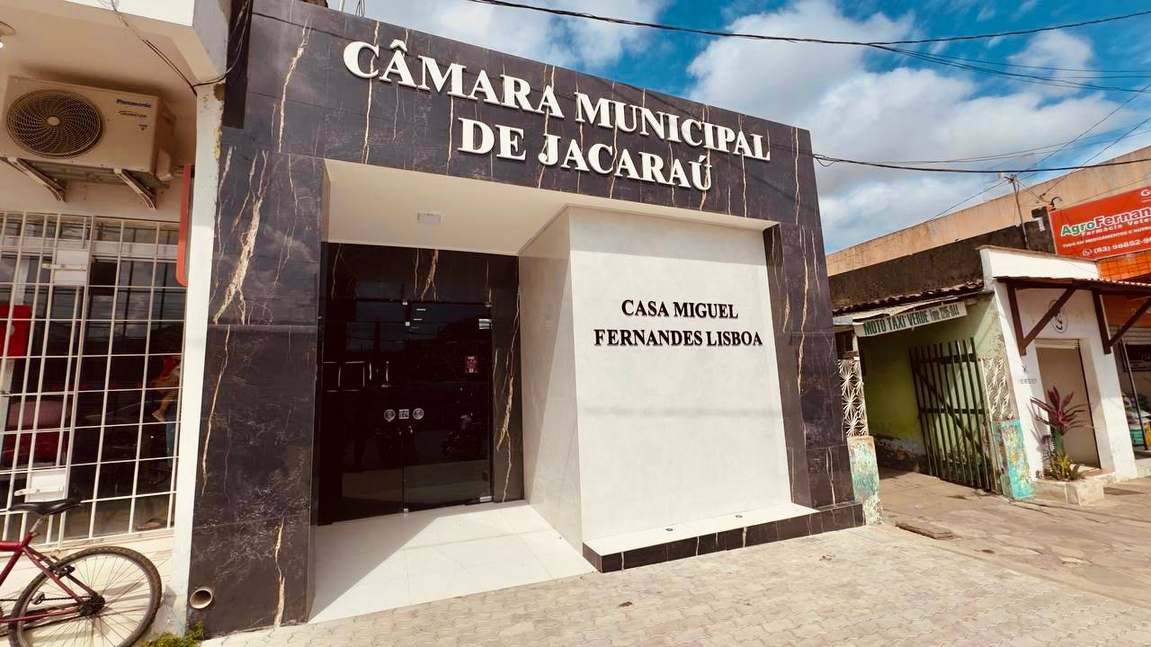 Câmara de Jacaraú PB abre inscrições para concurso com 6 vagas