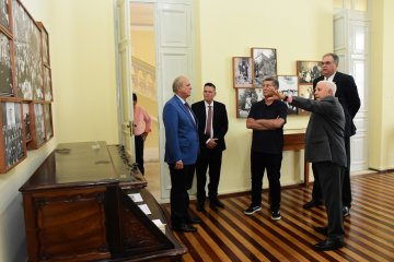 Prefeito percorreu o Memorial do Tribunal de Justiça