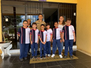 Estudantes conhecem o Poder Judiciário 