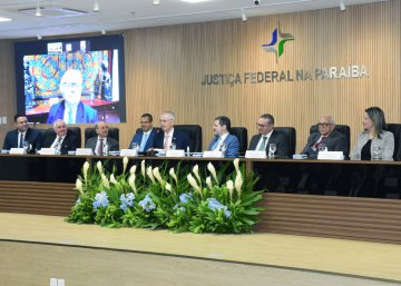 O evento contou com a presença do vice-presidente do TJPB