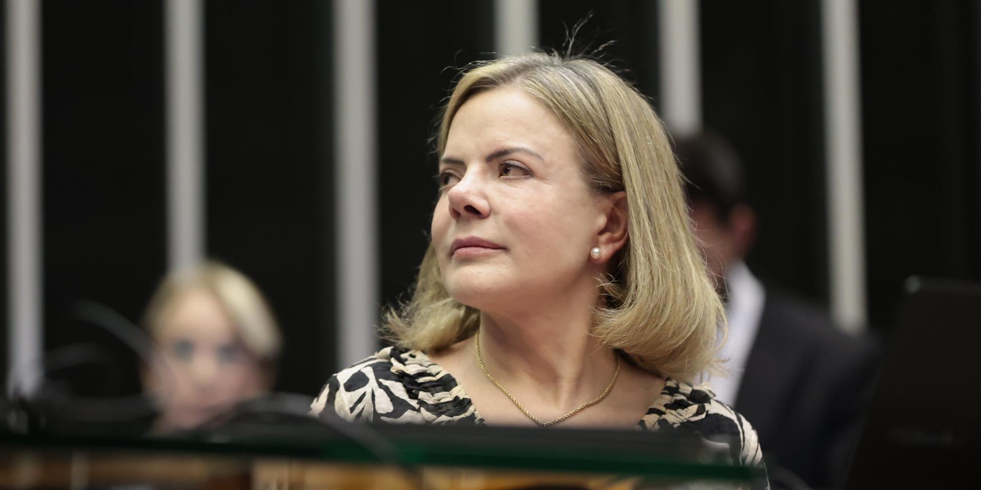 Gleisi apresenta queixa-crime contra Gustavo Gayer no STF