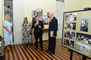 Desembargador Wolfram mostra o Museu do Poder Judiciário