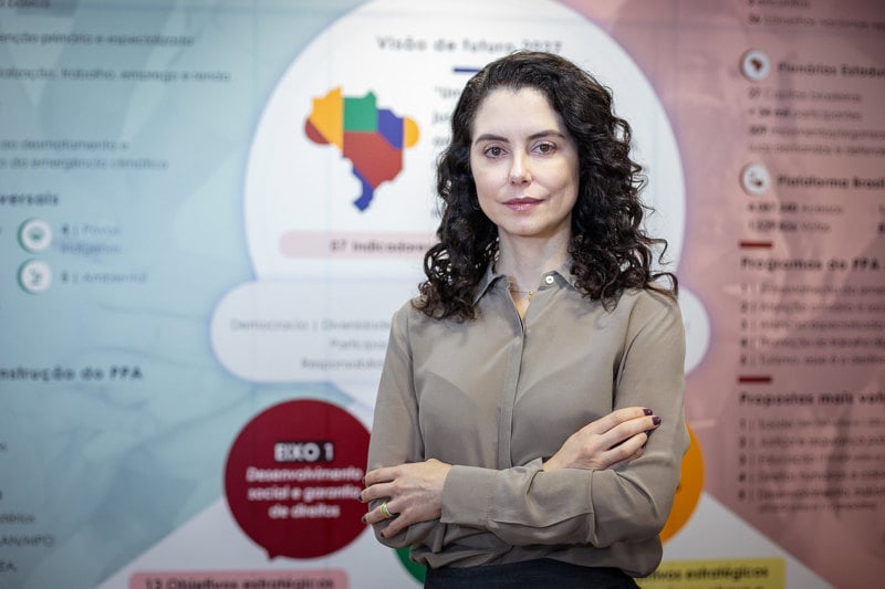 Virginia de Ângelis Oliveira de Paula, Secretária Nacional de Planejamento.