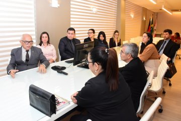 Desembargadores acompanharam apresentação dos alunos da Esma 