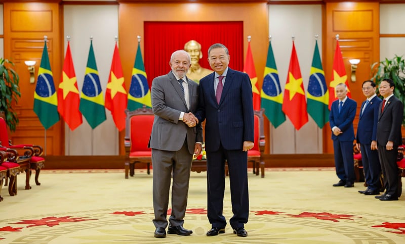Acordo foi firmado durante encontro oficial entre o presidente Lula e o Secretário-Geral do Partido Comunista do Vietnã, Tô Lâm.