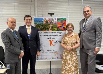 Ouvidores e presidente do TJPB participaram do XII Coejud, no Recife 