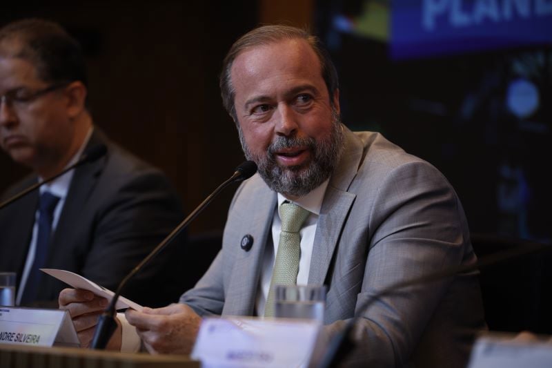 O ministro de Minas e Energia, Alexandre Silveira.