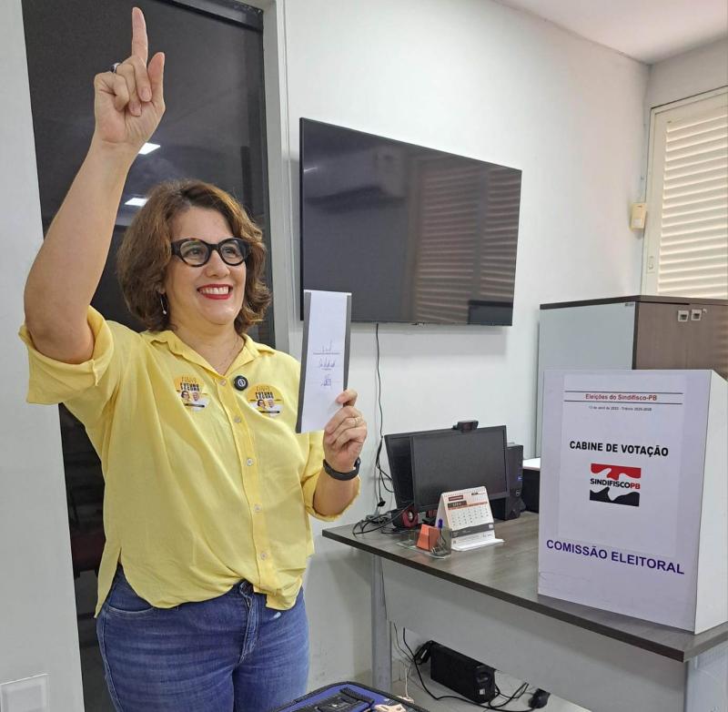 Auditora fiscal Helena Medeiros é eleita presidente do Sindifisco-PB