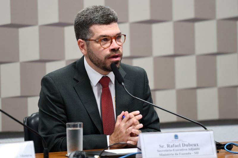O secretário-executivo adjunto do Ministério da Fazenda, Rafael Dubeux.