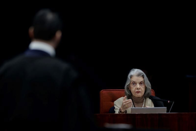 A ministra Cármen Lúcia, do STF: taxa de abstenção nas eleições 