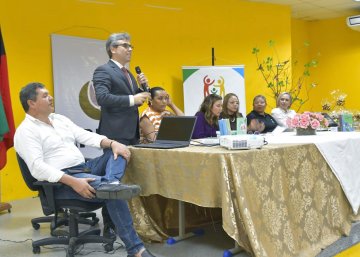 Evento contou com a presença do juiz Hugo Zaher do TJPB