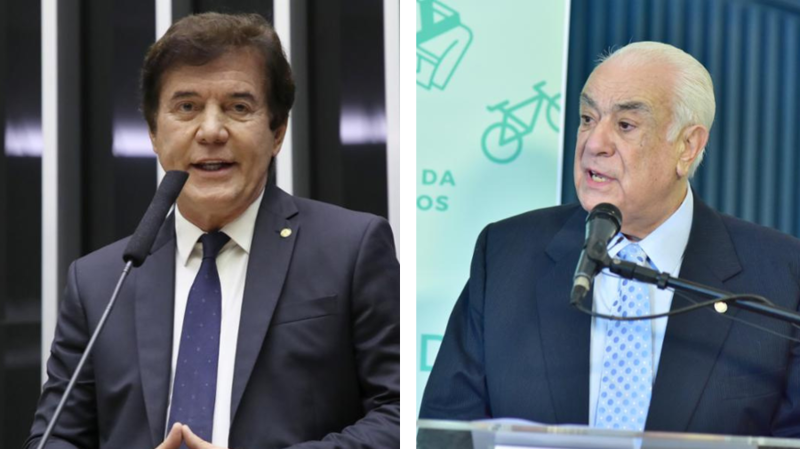 Deputados Robinson Faria (PL-RN) e Antonio Carlos Rodrigues (PL-SP)