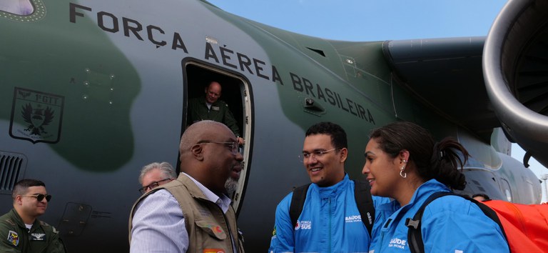 Força Nacional do SUS ultrapassa 700 atendimentos a brasileiros repatriados dos EUA