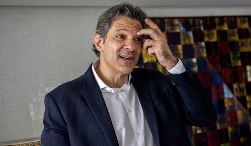 O ministro da Fazenda, Fernando Haddad: STF deve realizar audiência de conciliação sobre a desoneração da folha salarial