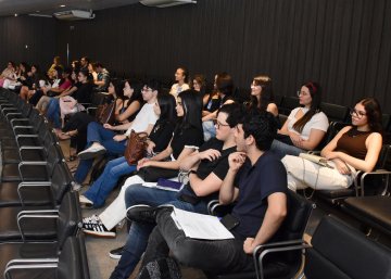 Estudantes acompanharam a Sessão do Pleno