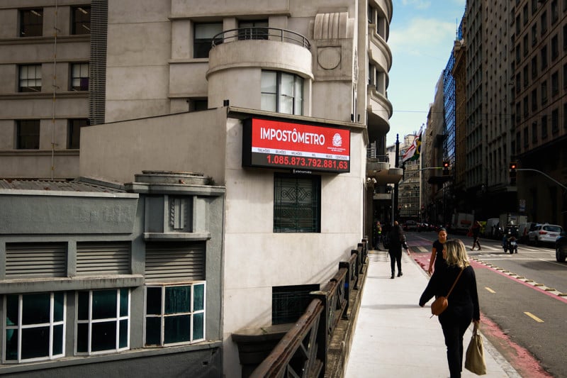 Sede da Associação Comercial de São Paulo, onde Hugo Motta participa de debate
