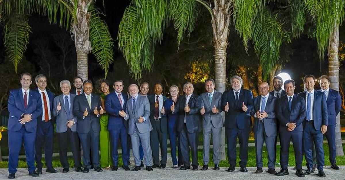 Jantar com Lula na casa de Hugo Motta reuniu 18 líderes; veja quem foi