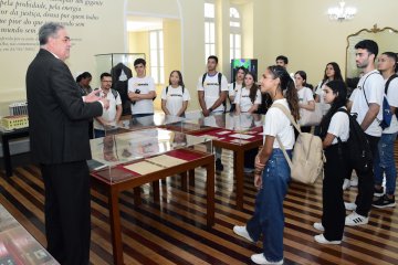 Presidente Fred deu as boas vindas aos alunos