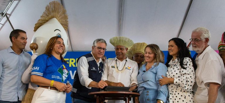 Ministério da Saúde lança Mês de Vacinação dos Povos Indígenas para proteção de 72 mil indígenas em todo o país