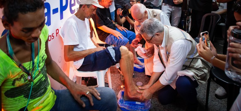 Ministro da Saúde participa da ‘Campanha Lava-Pés’ em São Paulo e reforça ações de prevenção ao diabetes