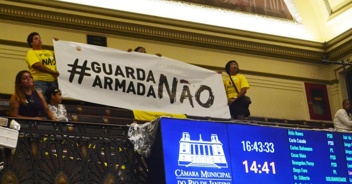 MPF critica projeto que permite armar a Guarda Municipal do Rio