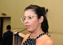 Foto de Munique de Aguiar, gerente Judiciária