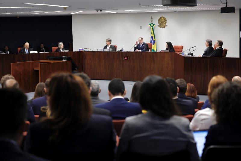 Plenário da Primeira Turma do STF.