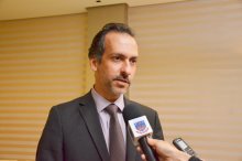 Juiz Meales Melo - dir. do Fórum Cível