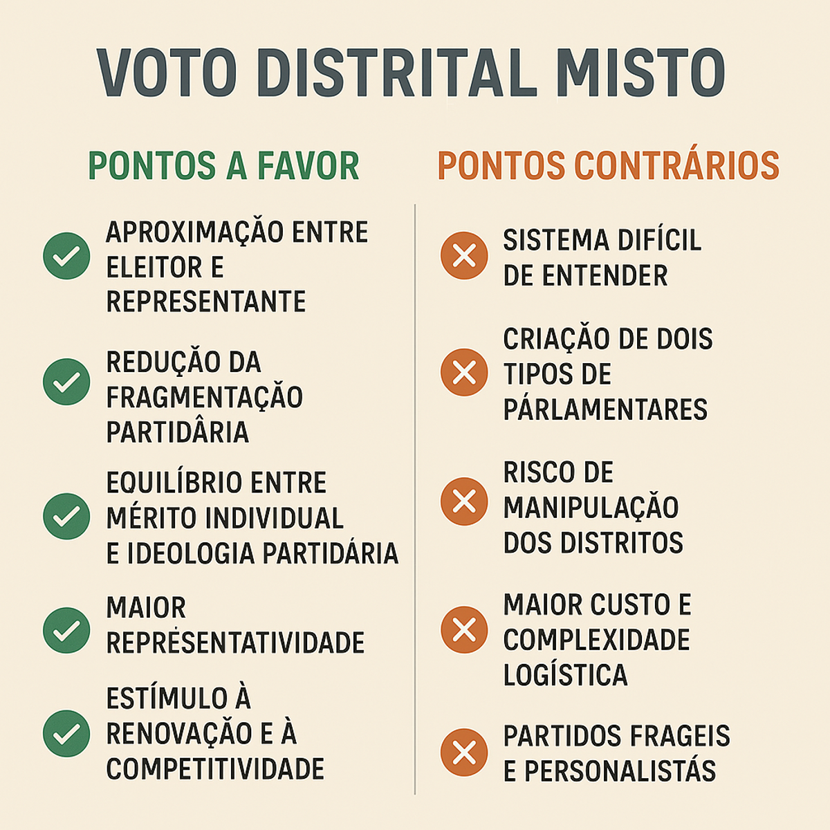 Câmara discute mudança na forma de eleição de deputados e vereadores
