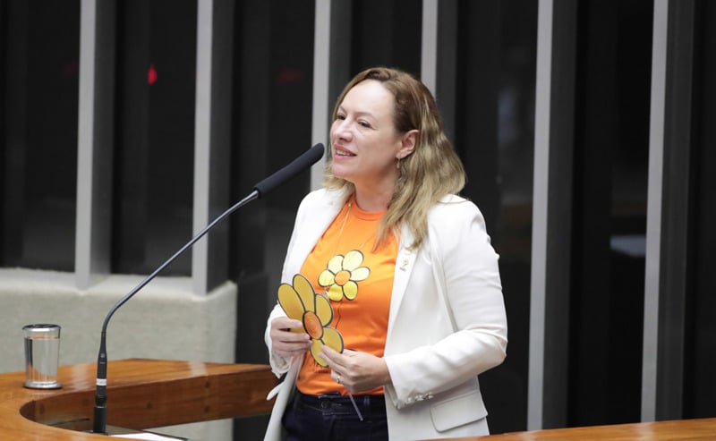 Adriana Accorsi quer oficializar margarida como símbolo da luta em defesa da infância