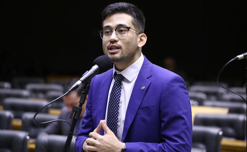 Kim Kataguiri, relator do projeto.