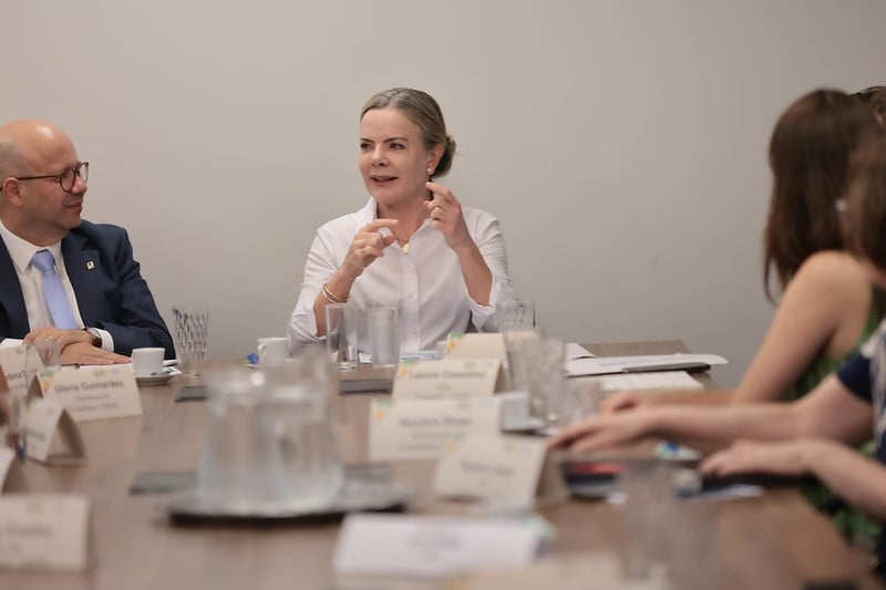 Ministra Gleisi Hoffmann.