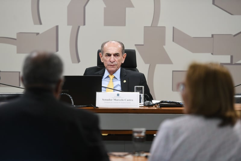 Projeto de reforma eleitoral tramita na CCJ sob relatoria do senador Marcelo Castro (MDB-PI).