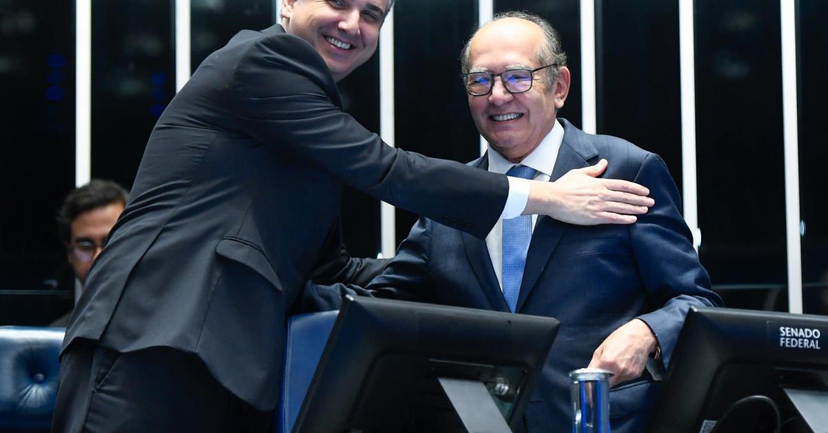 Evento reúne Pacheco e Gilmar Mendes para debater políticas e economia