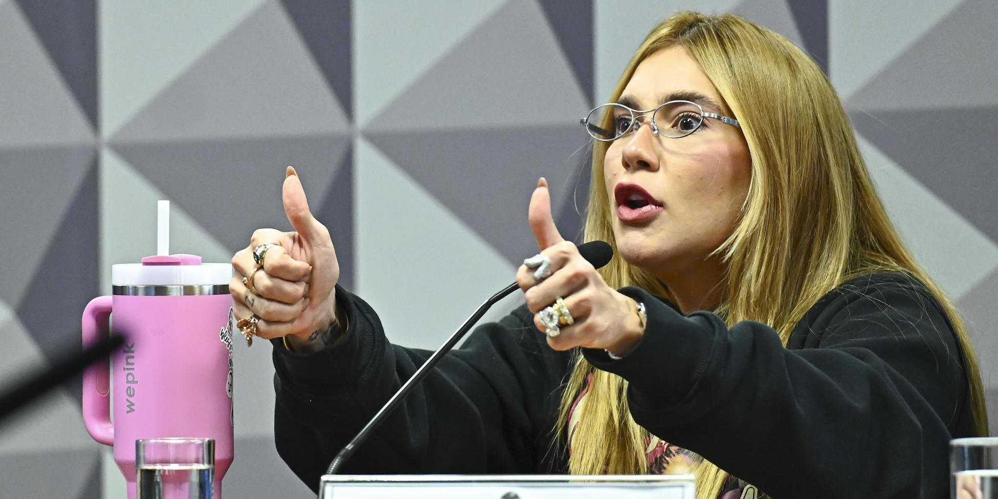 Girão e Virgínia batem boca na CPI das bets ao falar de Filipe Luís