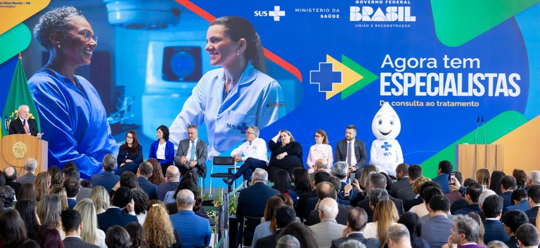 Governo Federal lança o Agora Tem Especialistas para ampliar o atendimento à população e reduzir tempo de espera no SUS