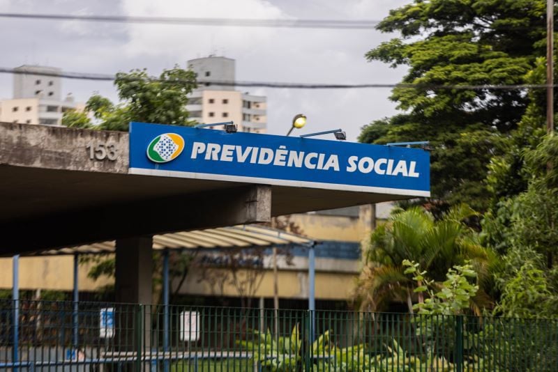 Agência do INSS em São Paulo.