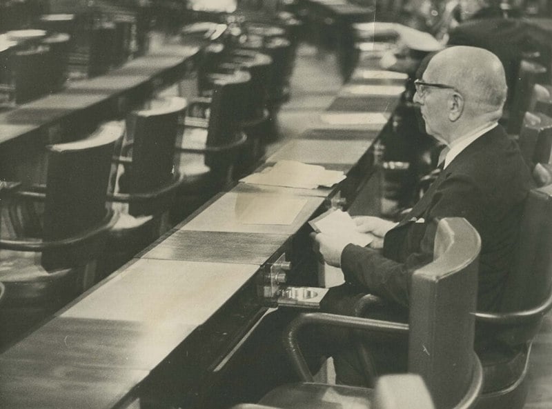 Plenário Ulysses Guimarães em 1960