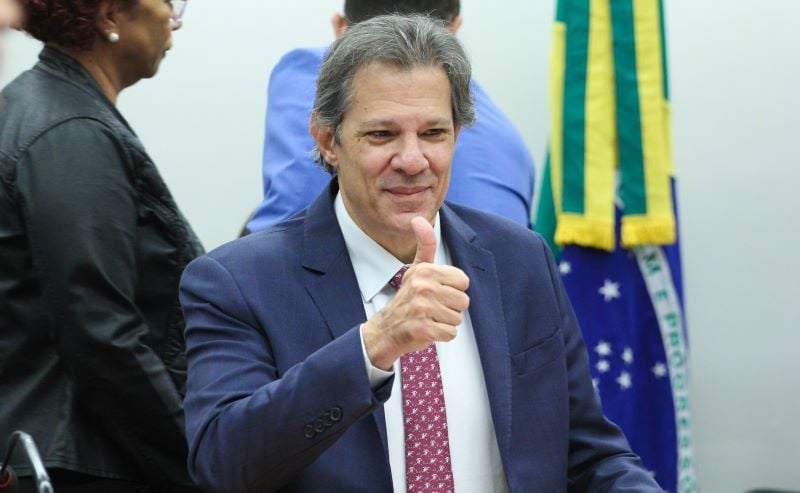 Haddad estará em sessão da Comissão de Finanças e Tributação da Câmara na quarta-feira (21).