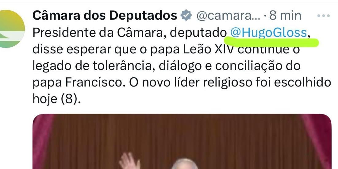 Hugo Motta brinca após ser confundido com Hugo Gloss: “mais popular do que eu”
