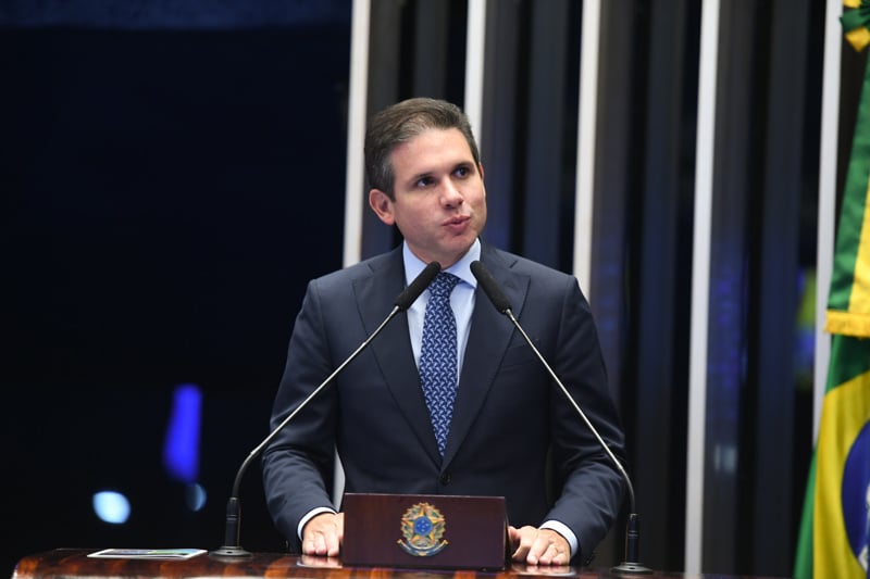 Plenário do Senado Federal durante sessão especial destinada a celebrar os 120 anos de atuação do Grupo Energisa no setor elétrico brasileiro.