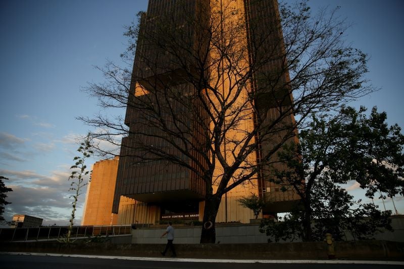 Edifício-sede do Banco Central, em Brasília.