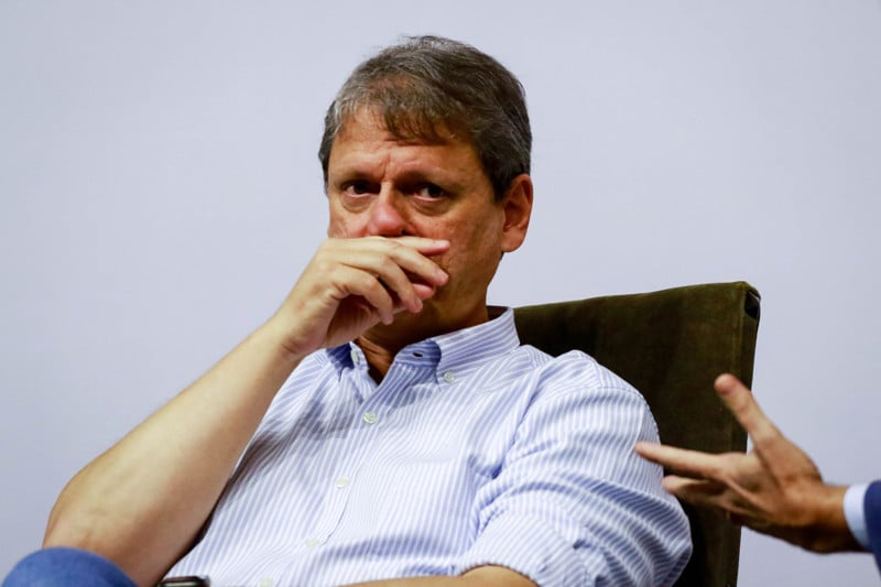 Tarcisio de Freitas, governador de São Paulo, foi ministro da Infraestrutura de Bolsonaro.