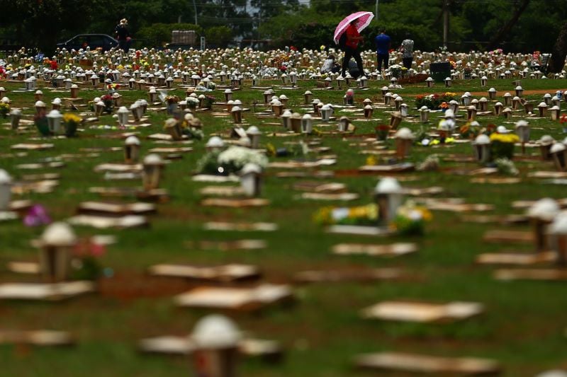 Cemitério Campo da Esperança, em Brasília.