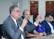 Foto: Presidente Fred fala da importância do momento histórico