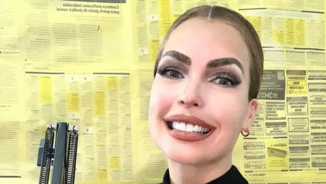 Pâmela Bório estava nos atos de 8 de janeiro em Brasília. 