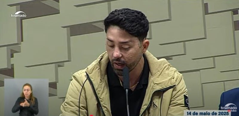 Rico Melquíades depõe à CPI das Bets