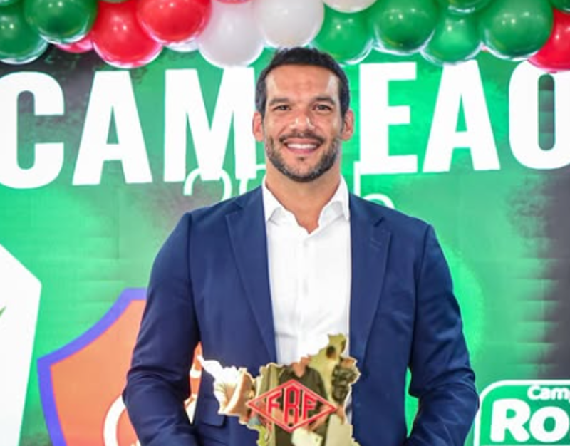 Dr. Samir Xaud, recém-eleito presidente da Federação Roraimense de Futebol.