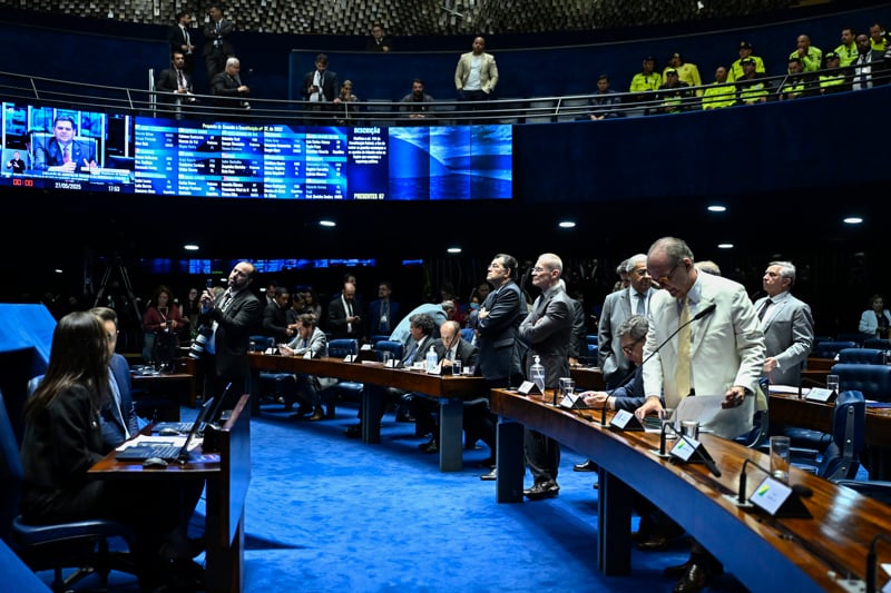 Plenário do Senado.